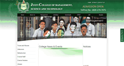 Desktop Screenshot of jyoticollege.com